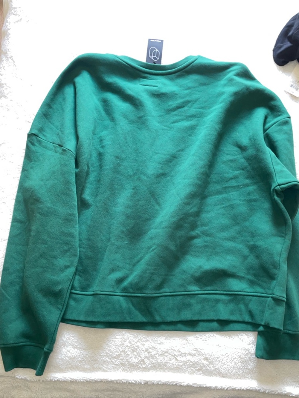Original Use Green Long Sleeve Crewneck Sweater - Picture 6 of 6